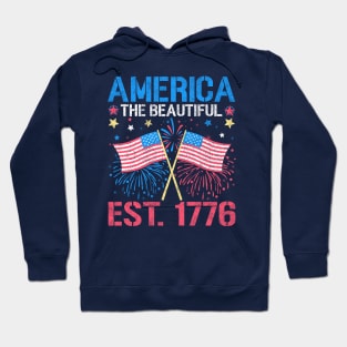 America The Beautiful 1776 Hoodie